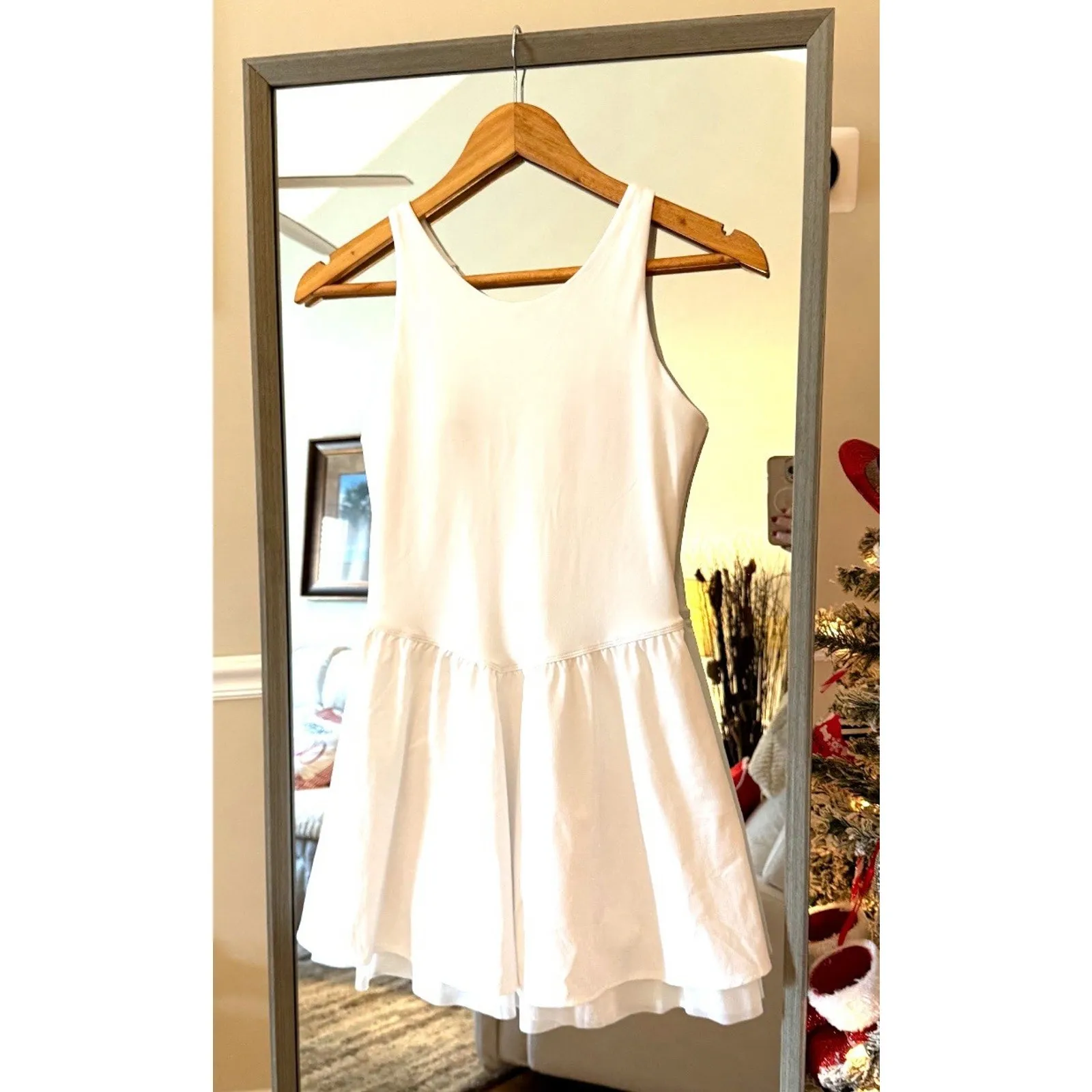 All in Motion White Mini Athletic Dress Xl Tank Dress - Image 6