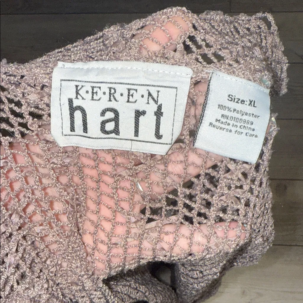 Keren Hart Cardigan Tan Size XL - Image 3