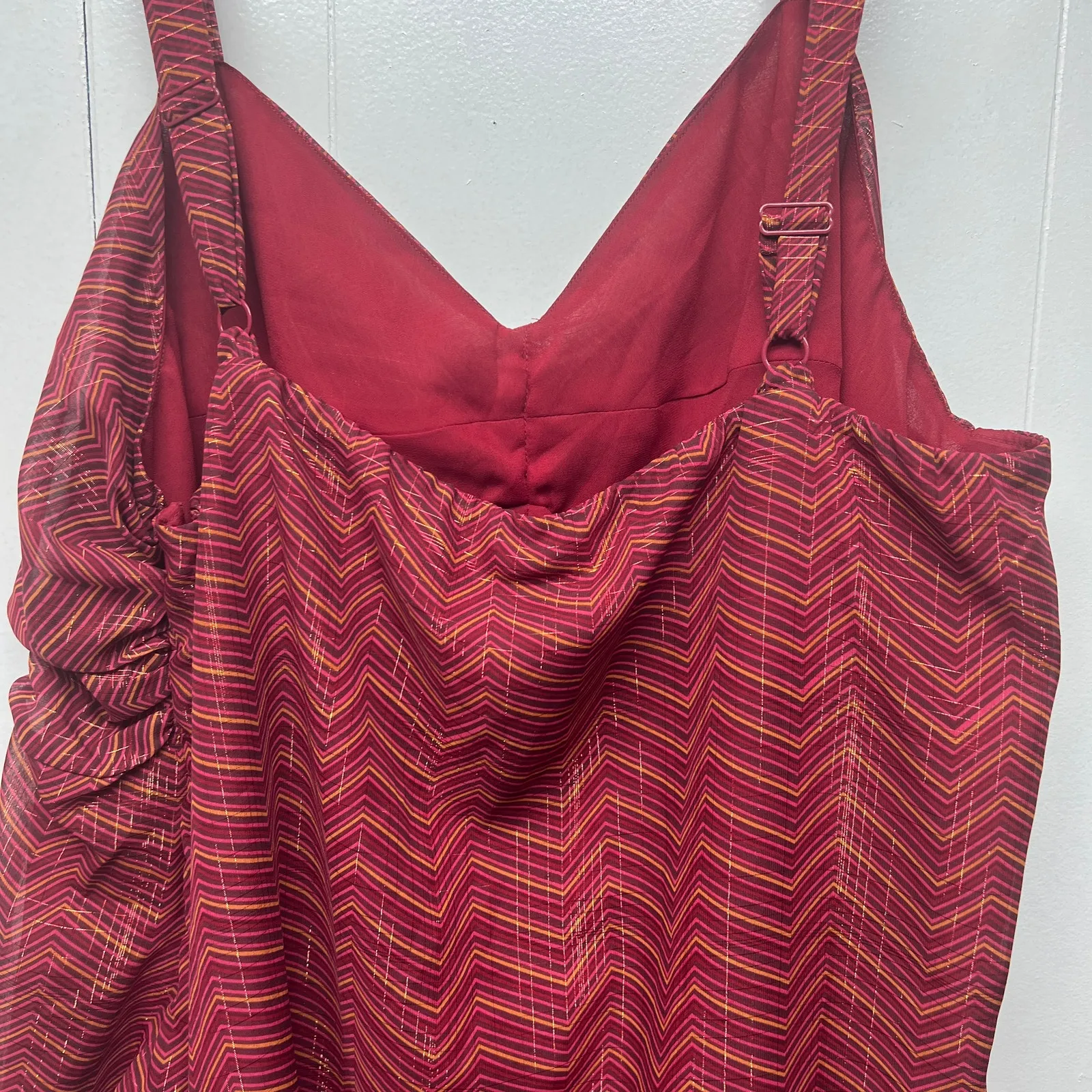 Lane Bryant Metallic Sleeveless Women's Top Size 28 Party Event Evening Dressy - Image 6