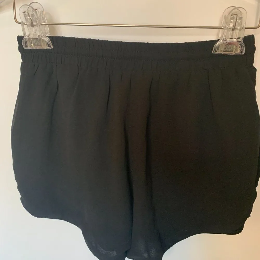 Be Clothing Company Black Short with Gold Accent Sequins Gold - Image 7