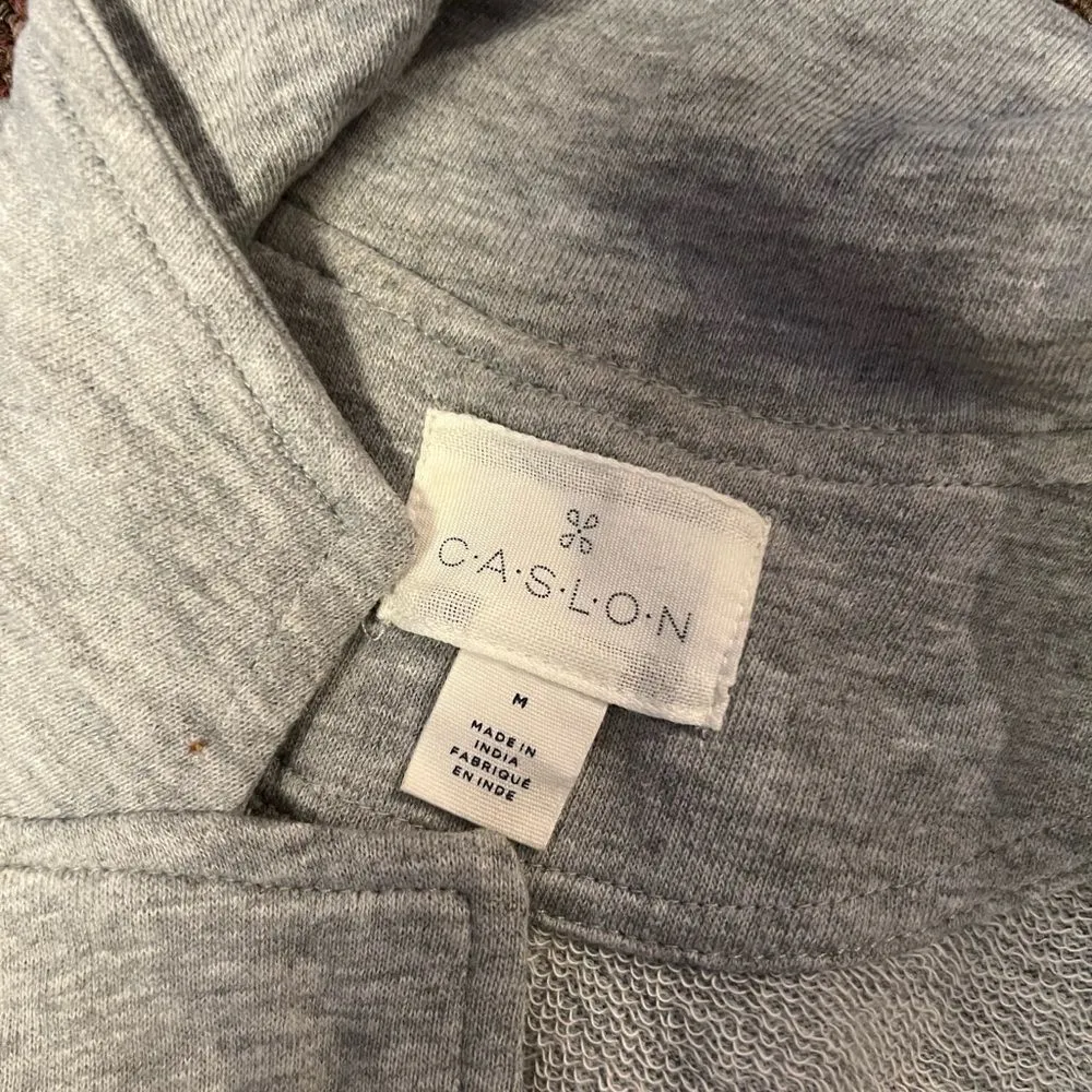 Caslon  medium grey cardigan - Image 9