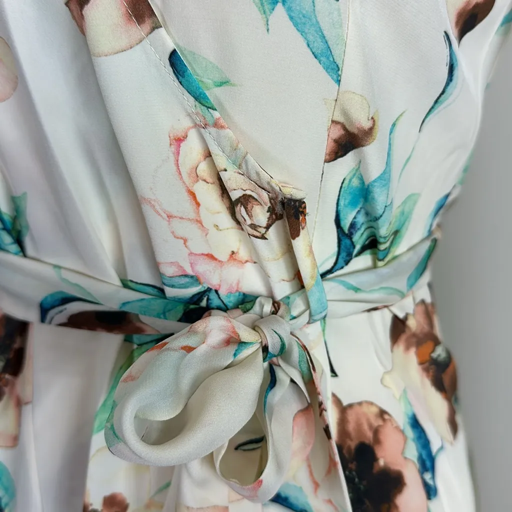 Stone Cold Fox‎ Giselle Floral Robe Mini Dress Size 1 - Image 8