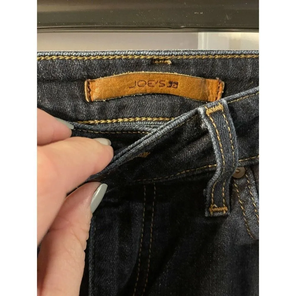 Women’s JOES JEANS The CURVY MINI BOOT Mid Rise Jeans Dark Wash size 28 W - Image 4