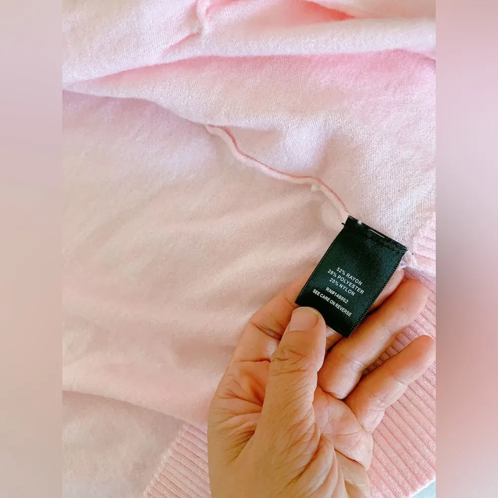 Plus Size pink Open Front Cardigan Womens Size 3X Everyday Essential - Image 10