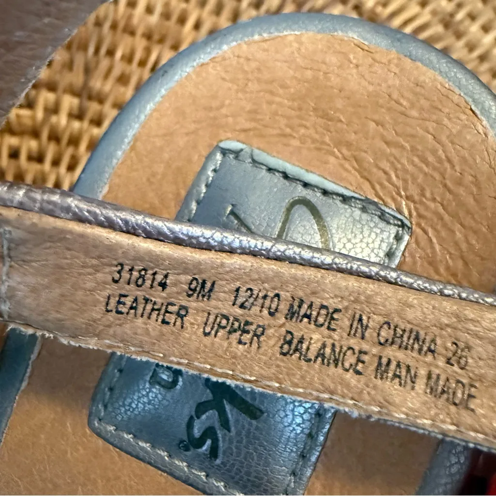 Clarks Bronze Wedge Sandals - Image 9