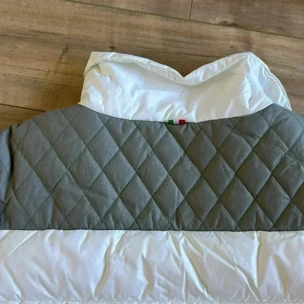 Puma x Ferrari Down Filled White Puffer Jacket Women’s Sz L - Image 12