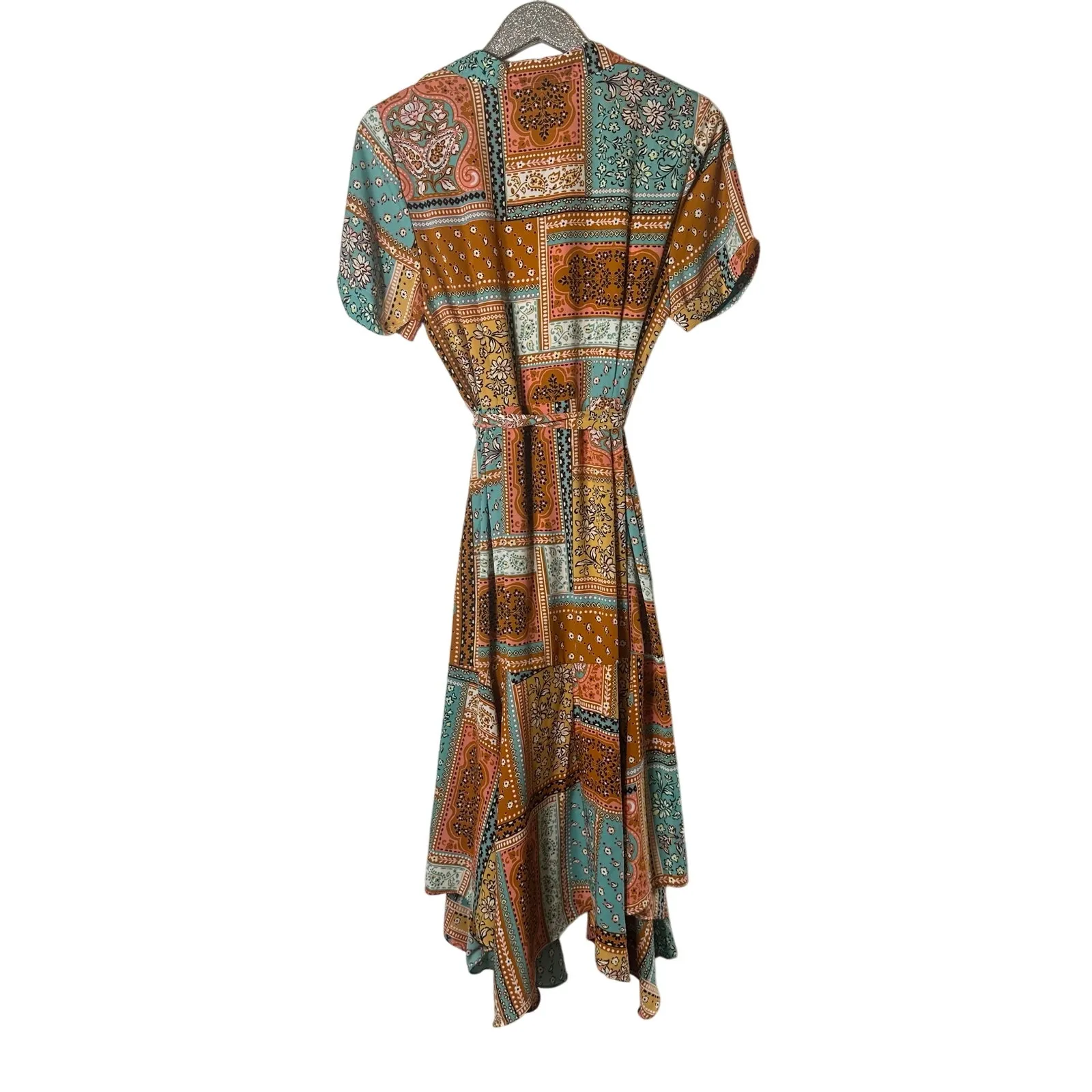 Nanette Lepore Patchwork Floral Print Dress - Image 3