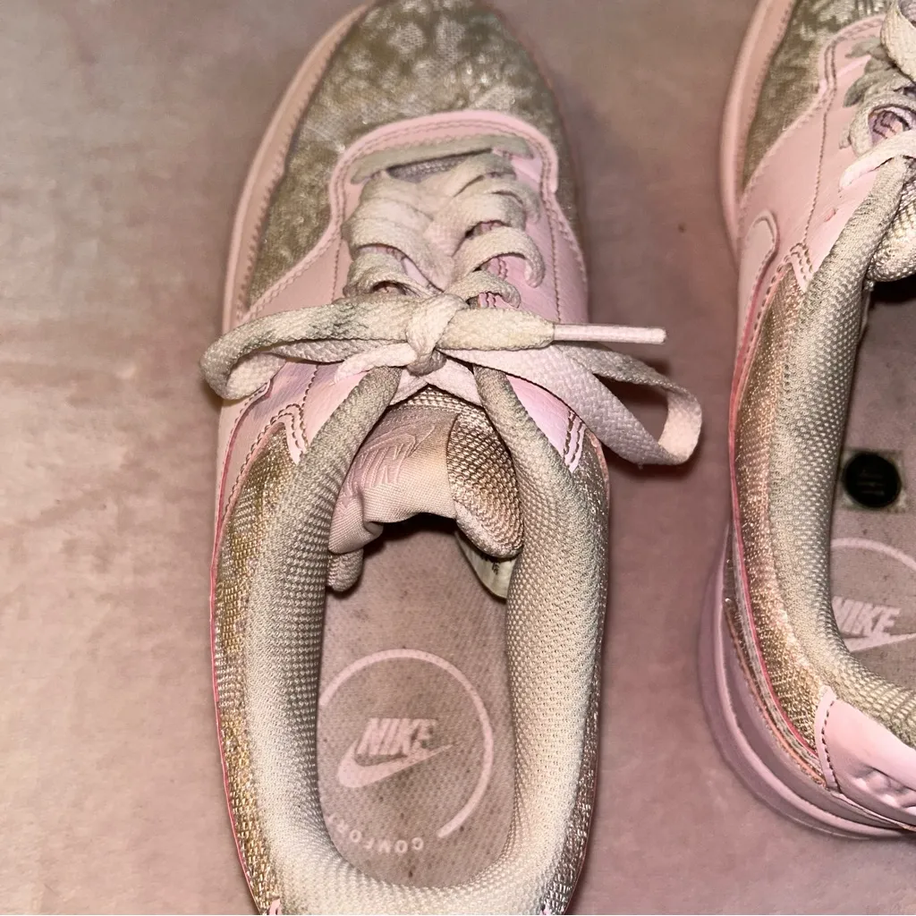Nike Court Vision Low HJ4856-600 pink lace low top sneakers size 10.5 - Image 5