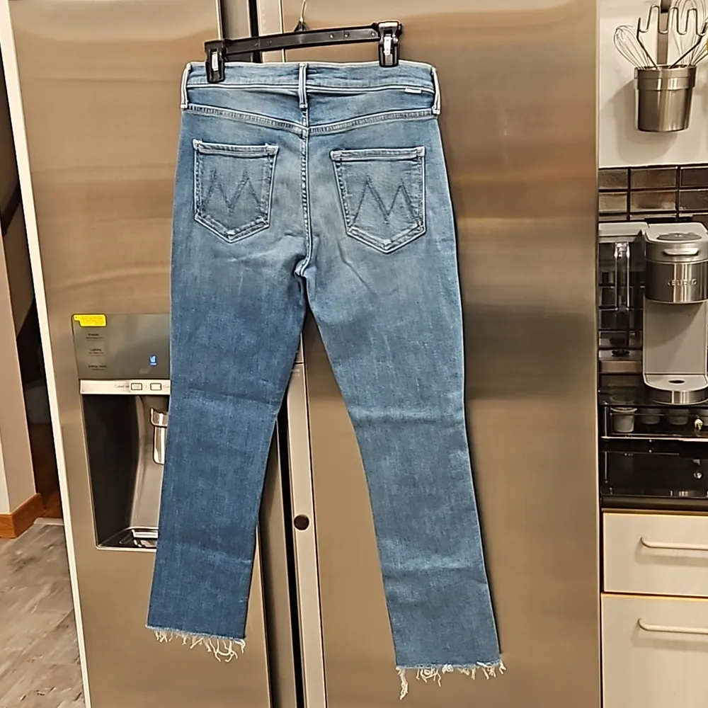 💕MOTHER💕 Mid Rise Dazzler Ankle Fray Jeans - Image 14