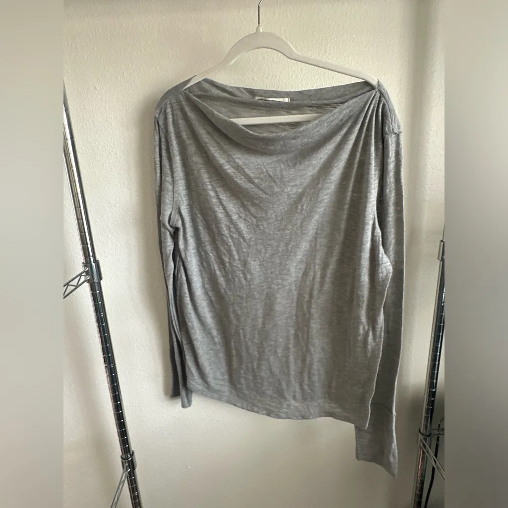 FREE PEOPLE. WE THE FREE Gray long sleeve Shirt. - Image 6