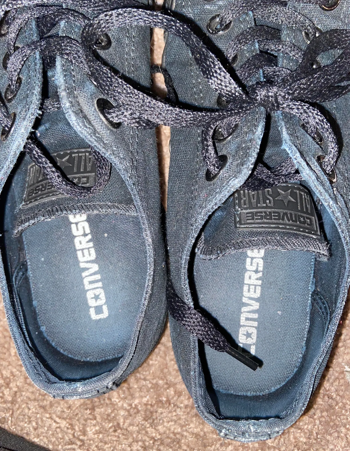 Converse Black Shoes - Image 4