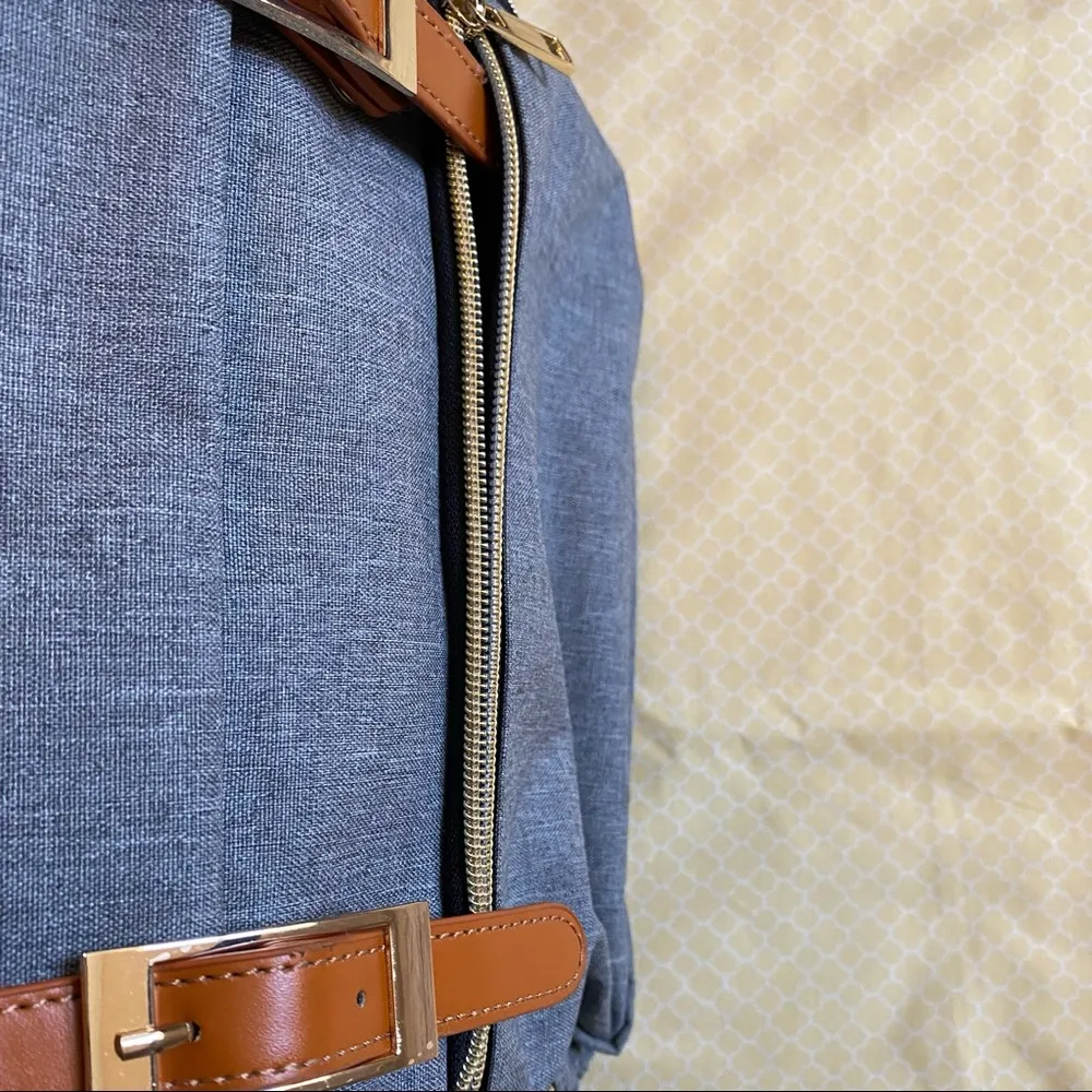 Lovevook Laptop Backpack with USB Charging Port. For Women and Men. Gray - Image 4