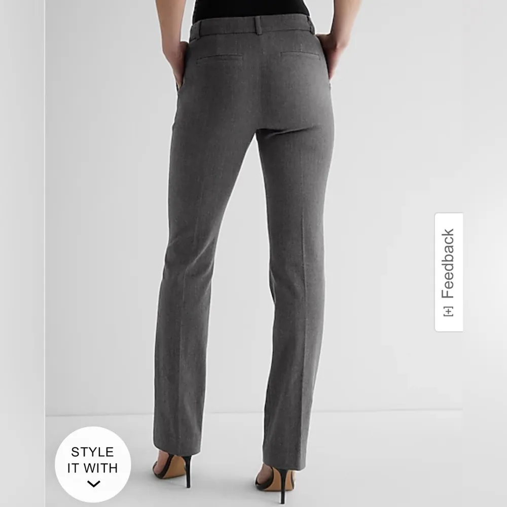 EXPRESS Editor Mid Rise Bootcut Pant - Image 4
