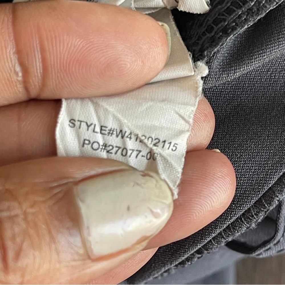 PRANA | Charcoal Gray Nylon Jogger Pants Sz 8 - Image 10