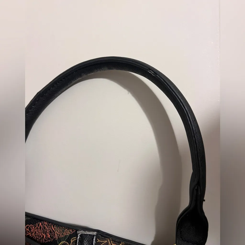 Lola Miller Designs Simply Sisters Hilo Hawaiian Purse Bag Tote Lei Puakenikeni Black - Image 8