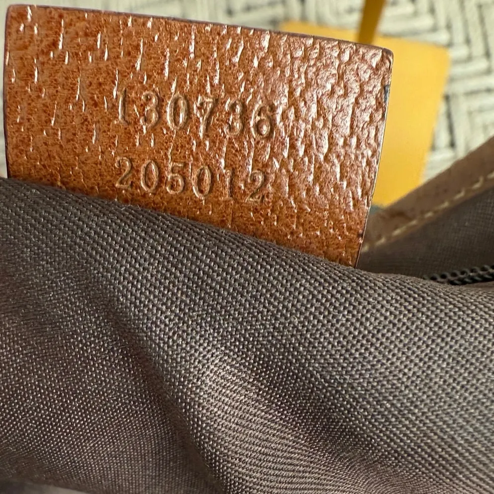 Gucci Denim Shoulder Bag - Image 14