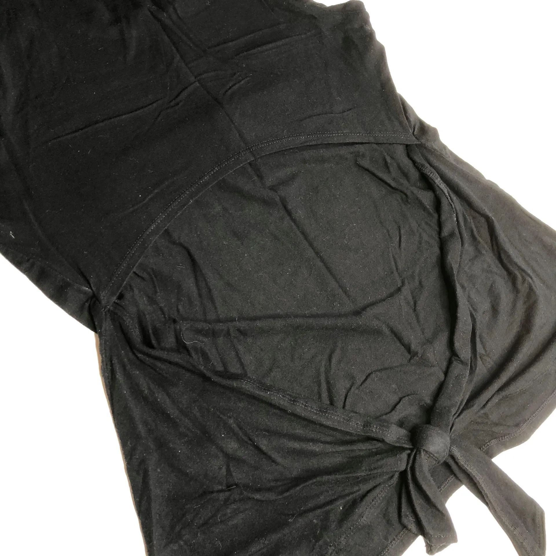 Tie Back Tank Black - Image 4