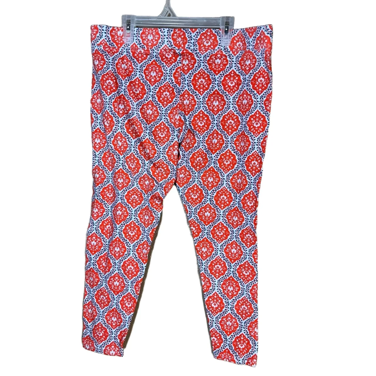 Matilda Jane Red Floral Brilliant Daydream Big‎ Heart Leggings Pants  Large - Image 5