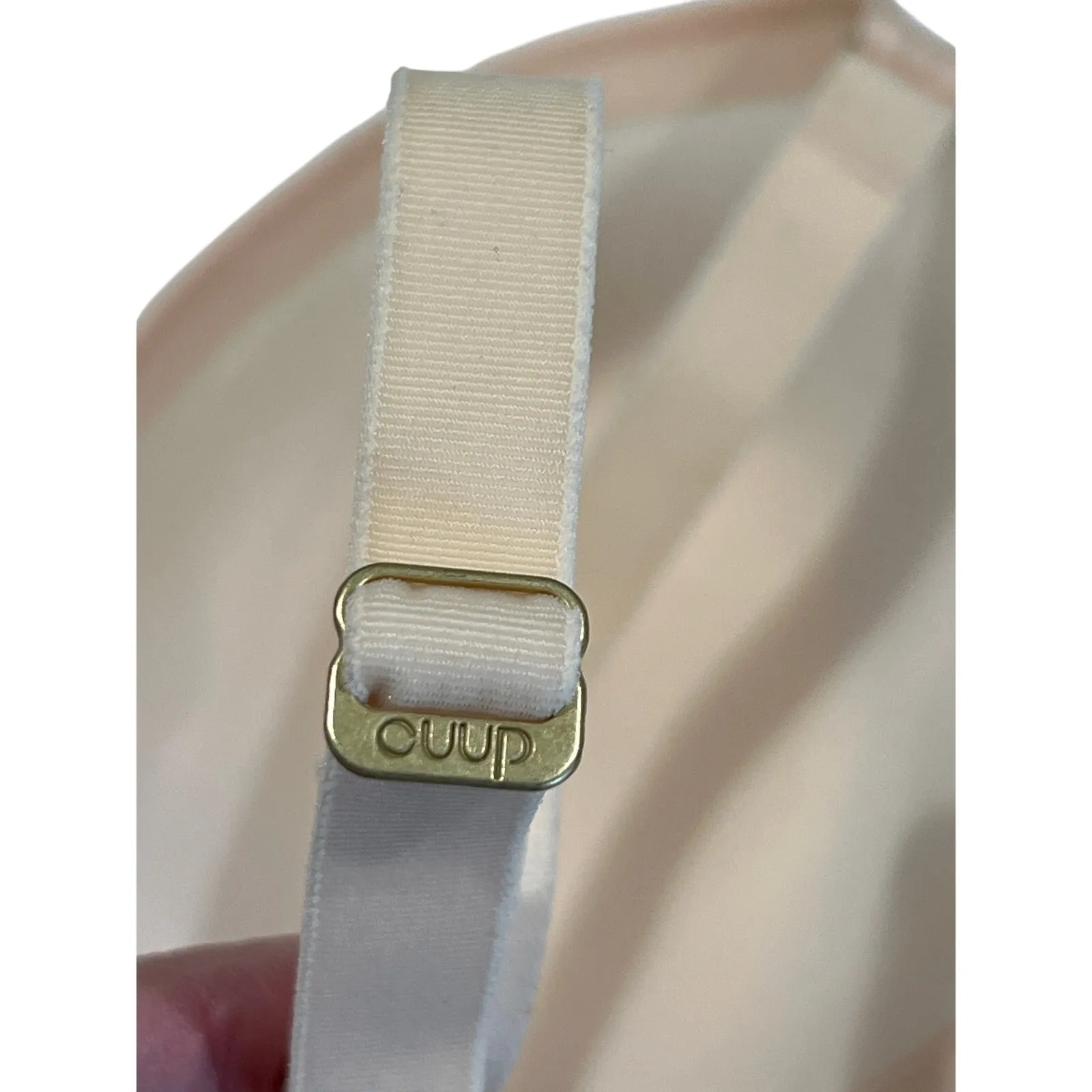 Cuup The Demi Unlined Contour Wire Bra Women's Size 36A Micro, Blush MSRP $78 Pink - Image 7