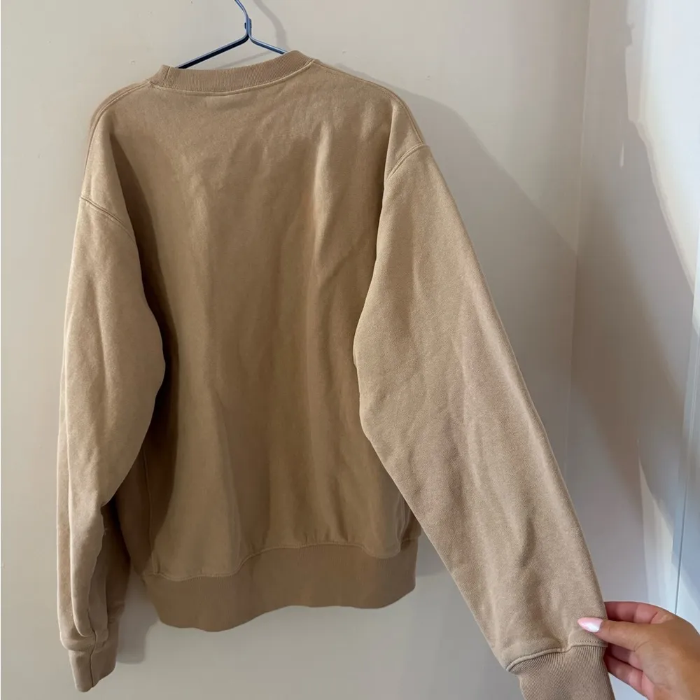 Champion tan reverse weave crewneck sweatshirt size L Size L - Image 5