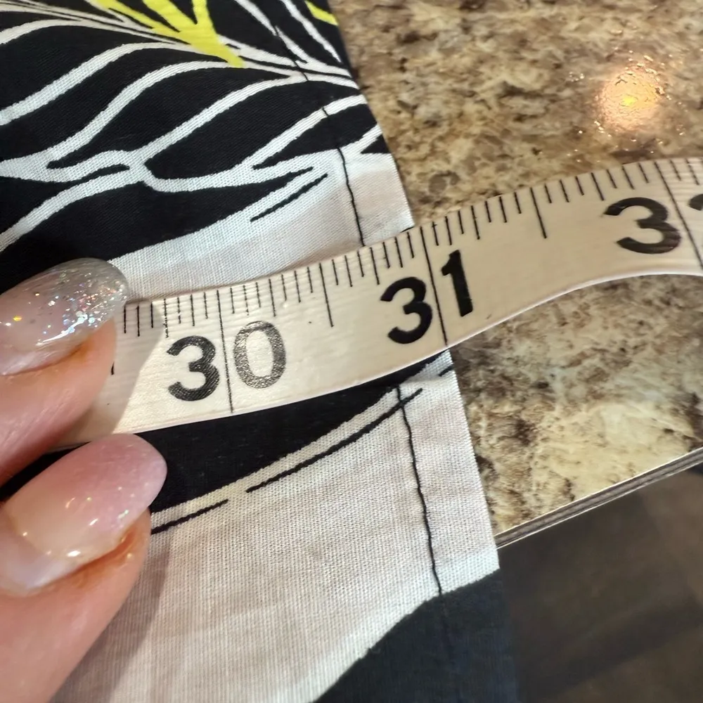 Splendid Black and Yellow Off Shoulder Mini Dress - Image 5