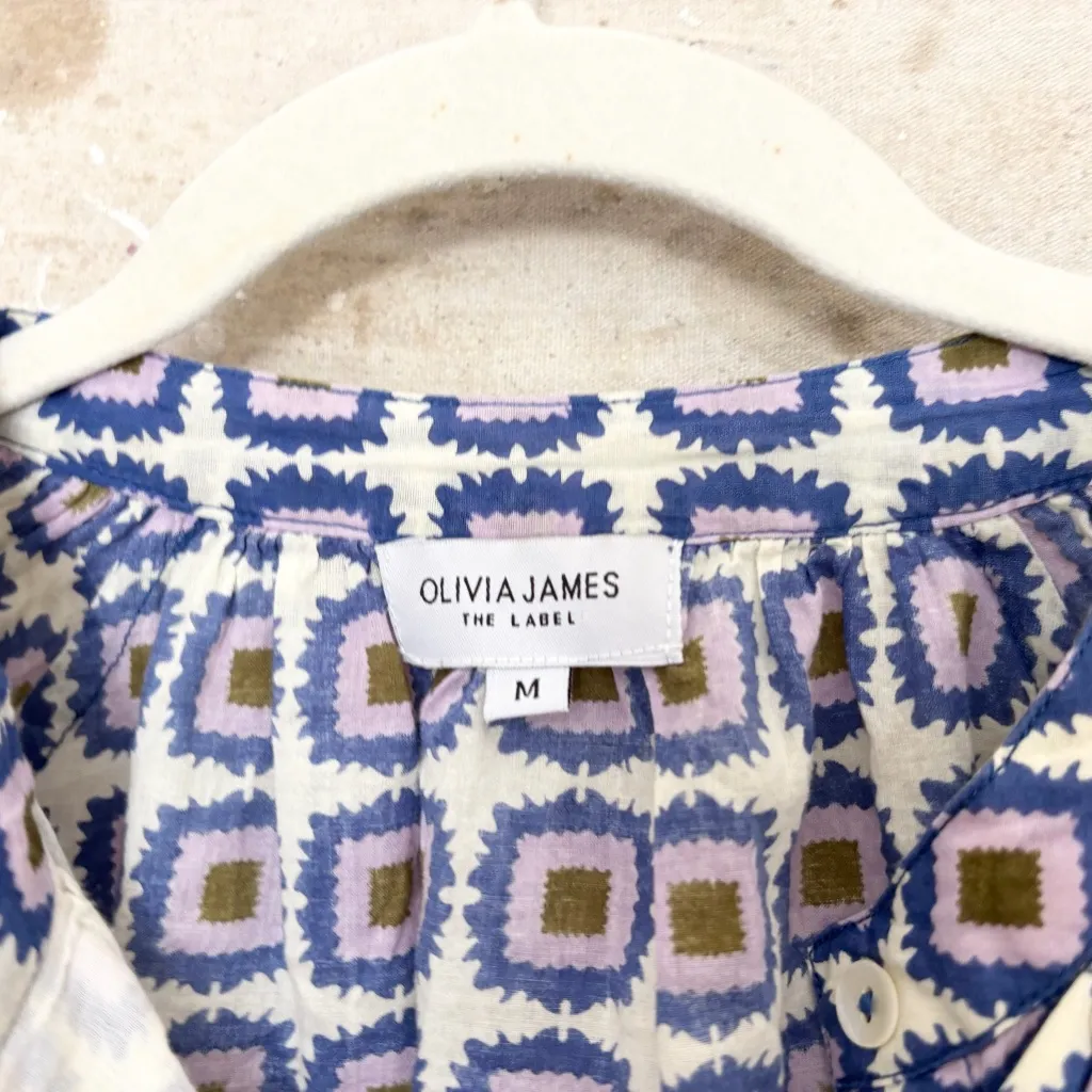 Olivia James the Label Emory Top Purple Size M - Image 2