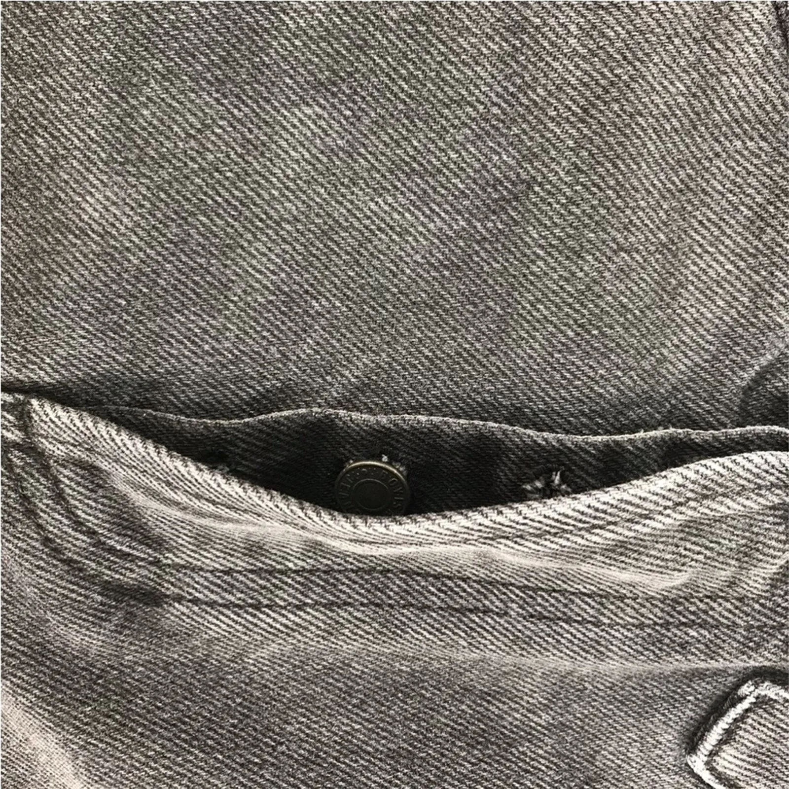 BOYISH Straight Jean Women Sz 27 Odyssey Black High Rise Gorpcore Grunge Retro - Image 9