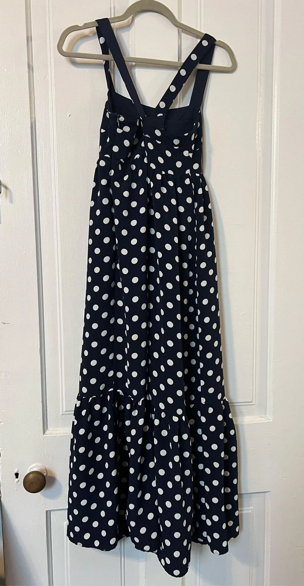 English Factory Polka Dot Maxi Dress - Image 3