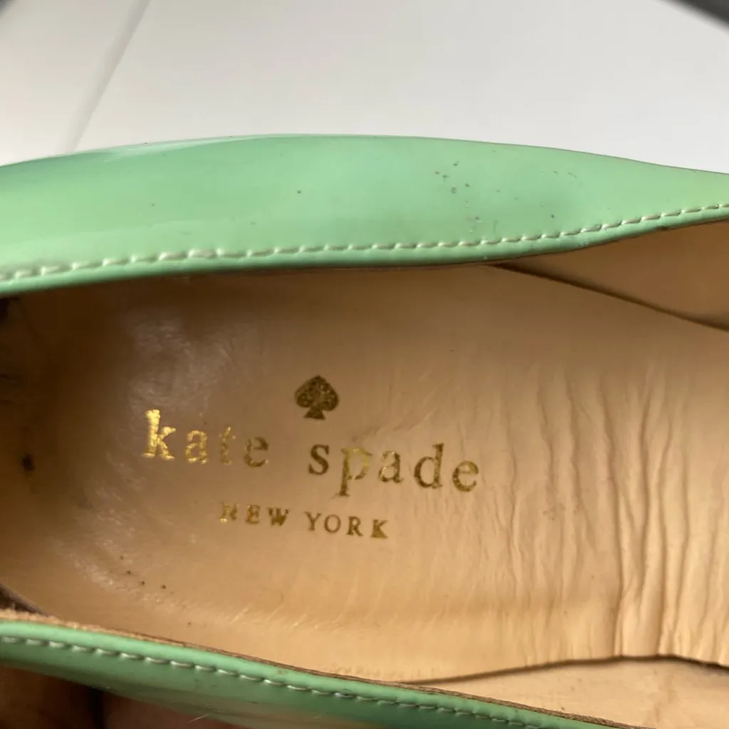 Kate Spade Mint Green Heels - Image 5