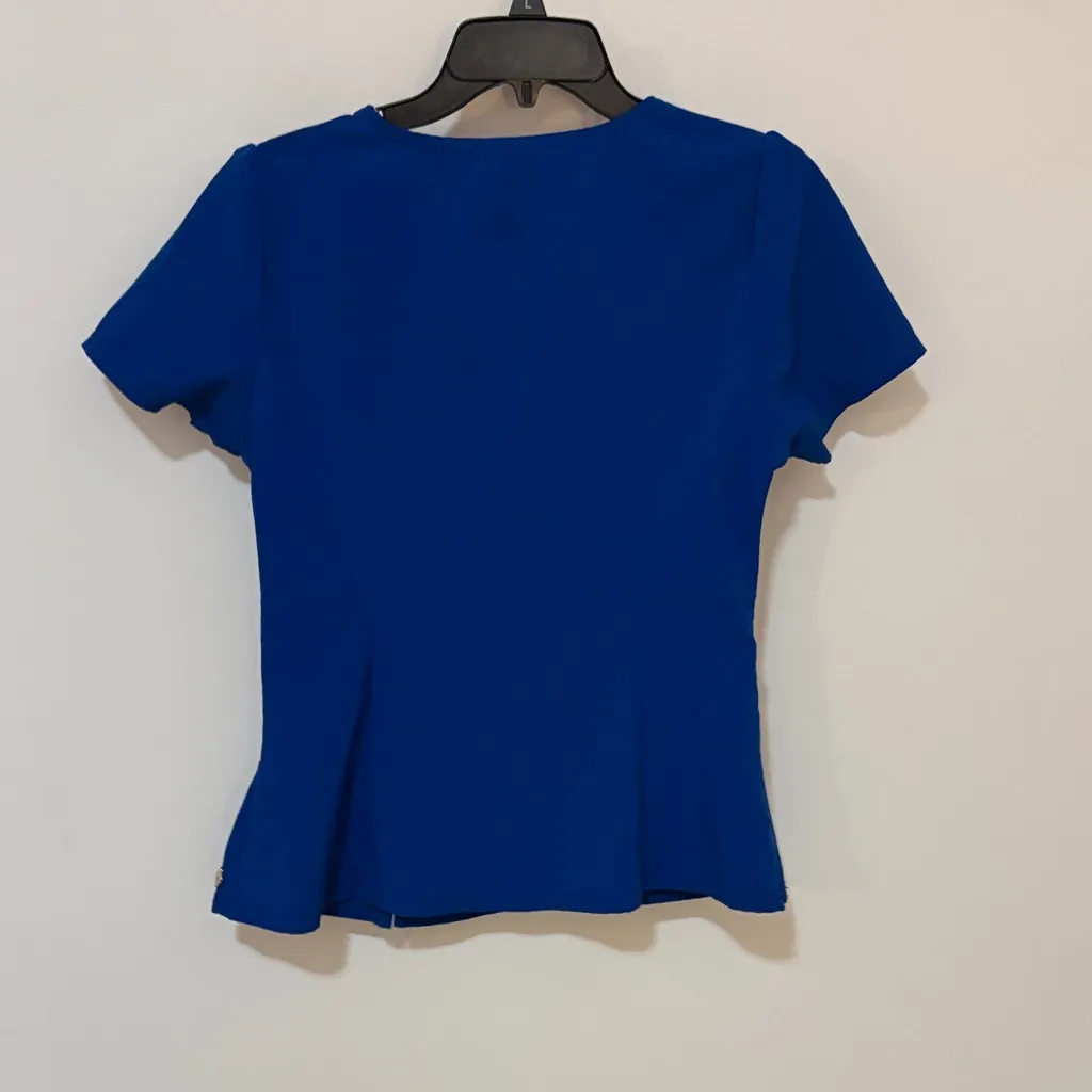 HeartSoul Royal Blue Scrub Top - Image 4