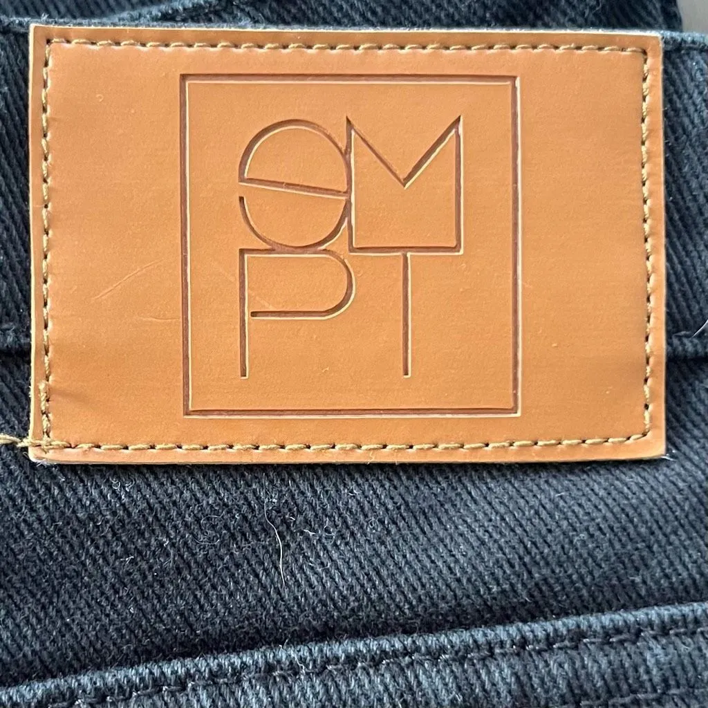 Studio Simplement Black Jeans Korean Designer Size 4 - Image 7