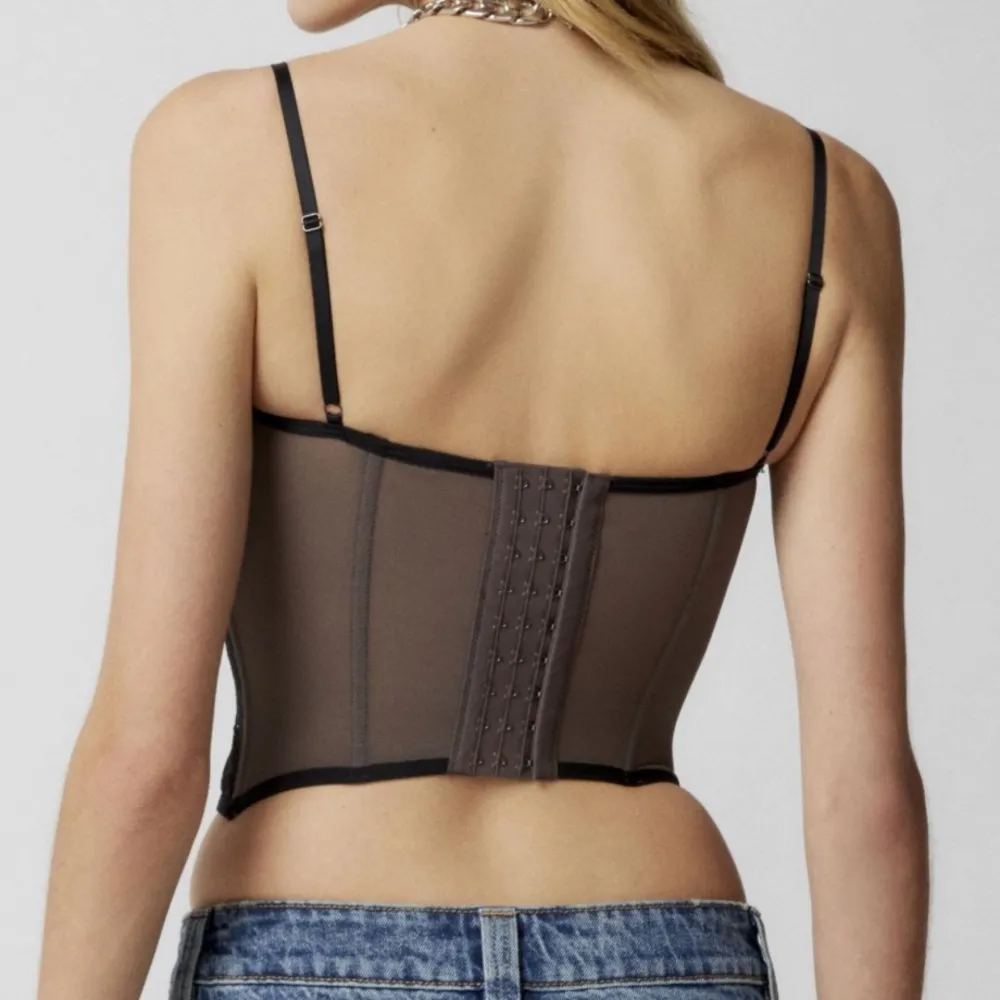 Urban Outfitters Out From Under Modern Love Corset in Black - Image 4
