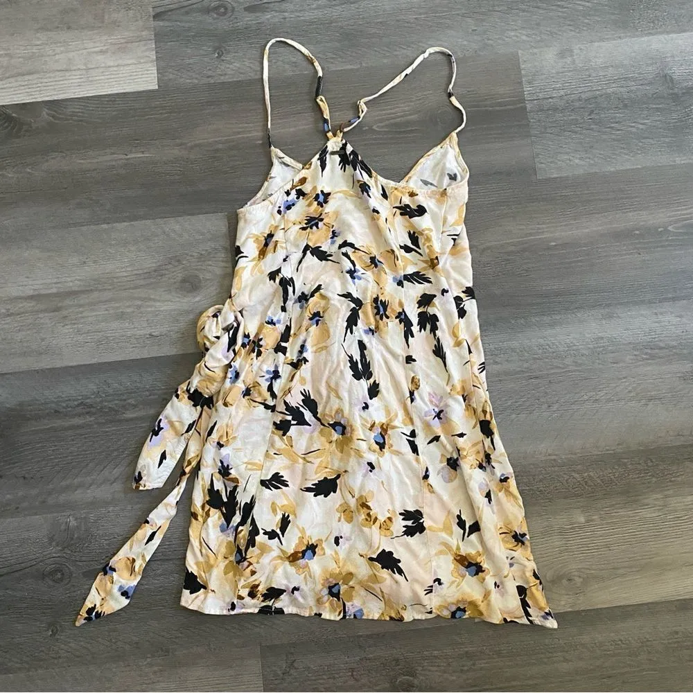 O’Neill Brandon Floral Wrap Dress Feminine Vacation Rayon Adjustable XS - Image 9