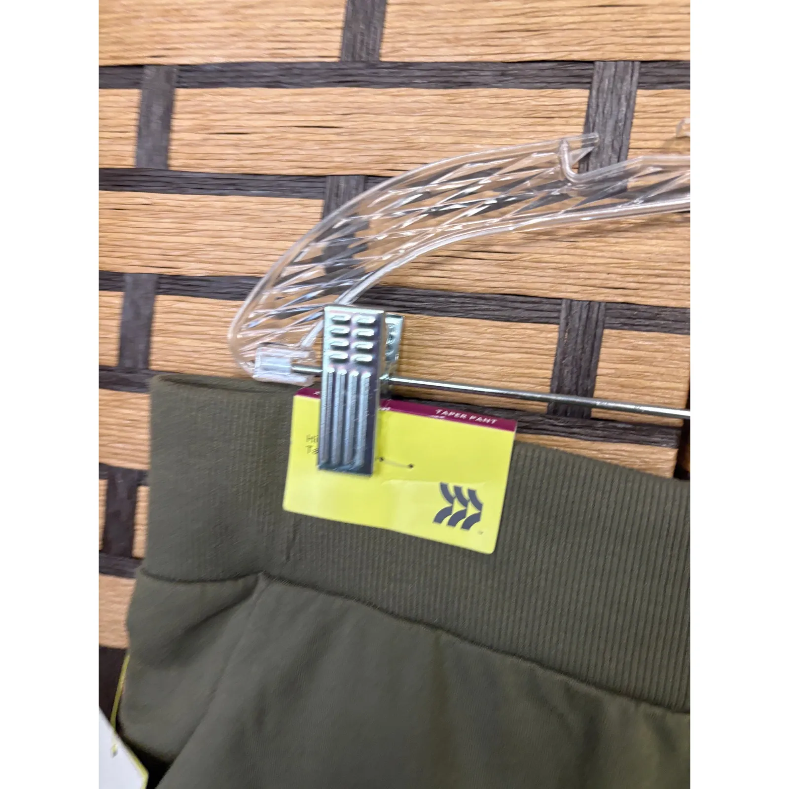 All In Motion Olive Green Tapered Pants Size XXL - Image 4