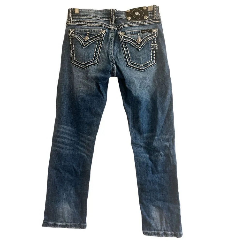 ✨Miss Me Women's Easy Crop Jean Sz 25 Capri✨ - Image 5