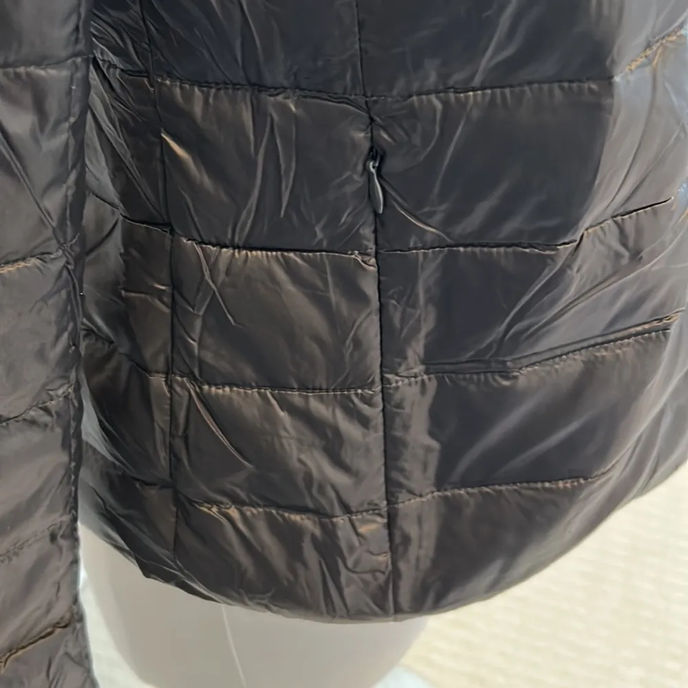 Peserico Navy Down Quilted Jacket Size undefined - Image 5