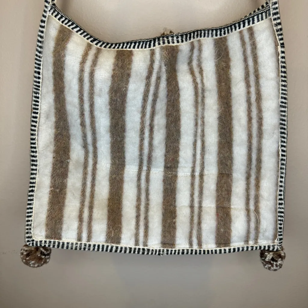 Fruto Del Telar Purse Bag Aztec Alpaca Llama‎ Tan - Image 4