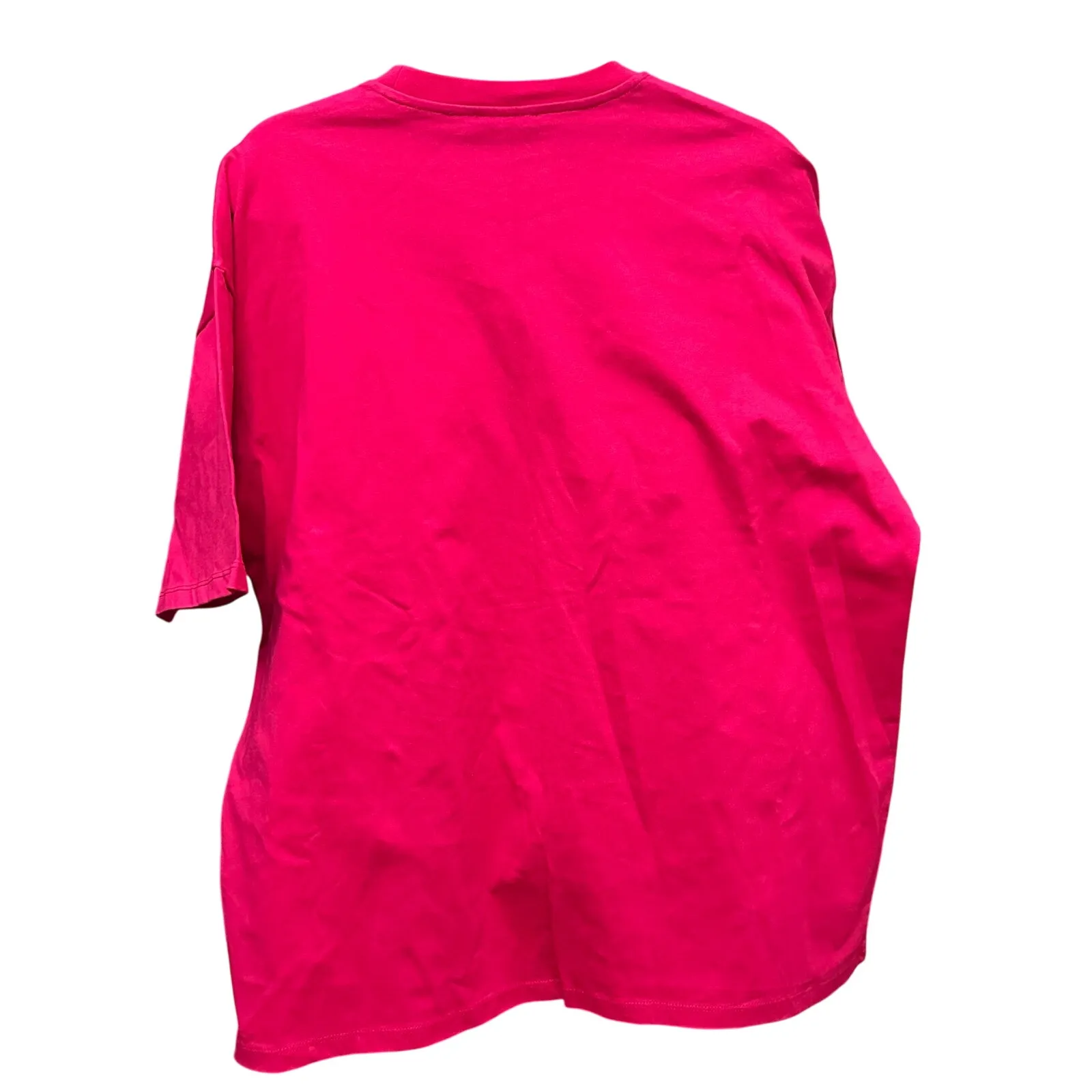 White Fox CAPSULE 9 TAKE IT ON TOUR OVERSIZED TEE M/L Red - Image 4