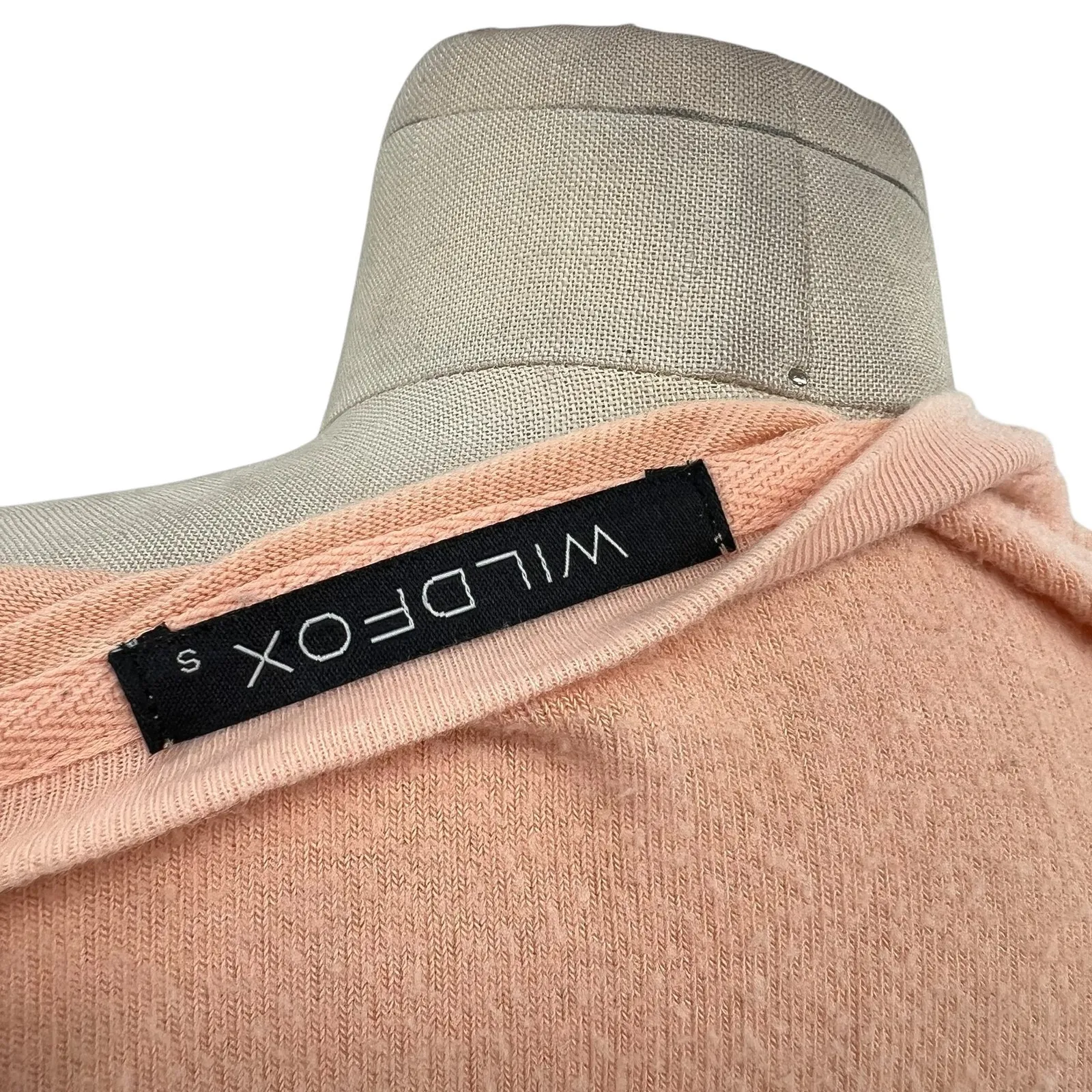 Wildfox‎ #9 Baggy Beach Jumper Sweatshirt Love Potion Fleece Orange Size Small - Image 7