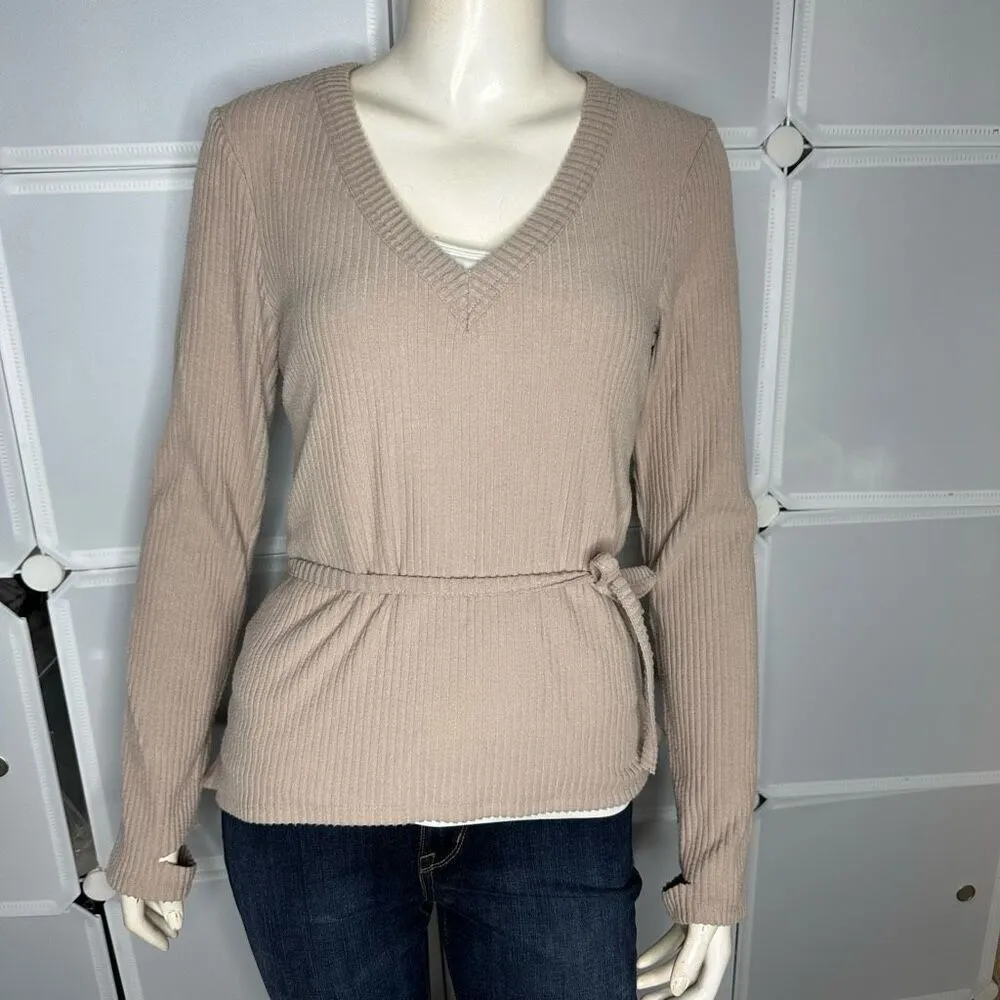 Fate by LFD Ribbed Long Sleeve V - Image 11