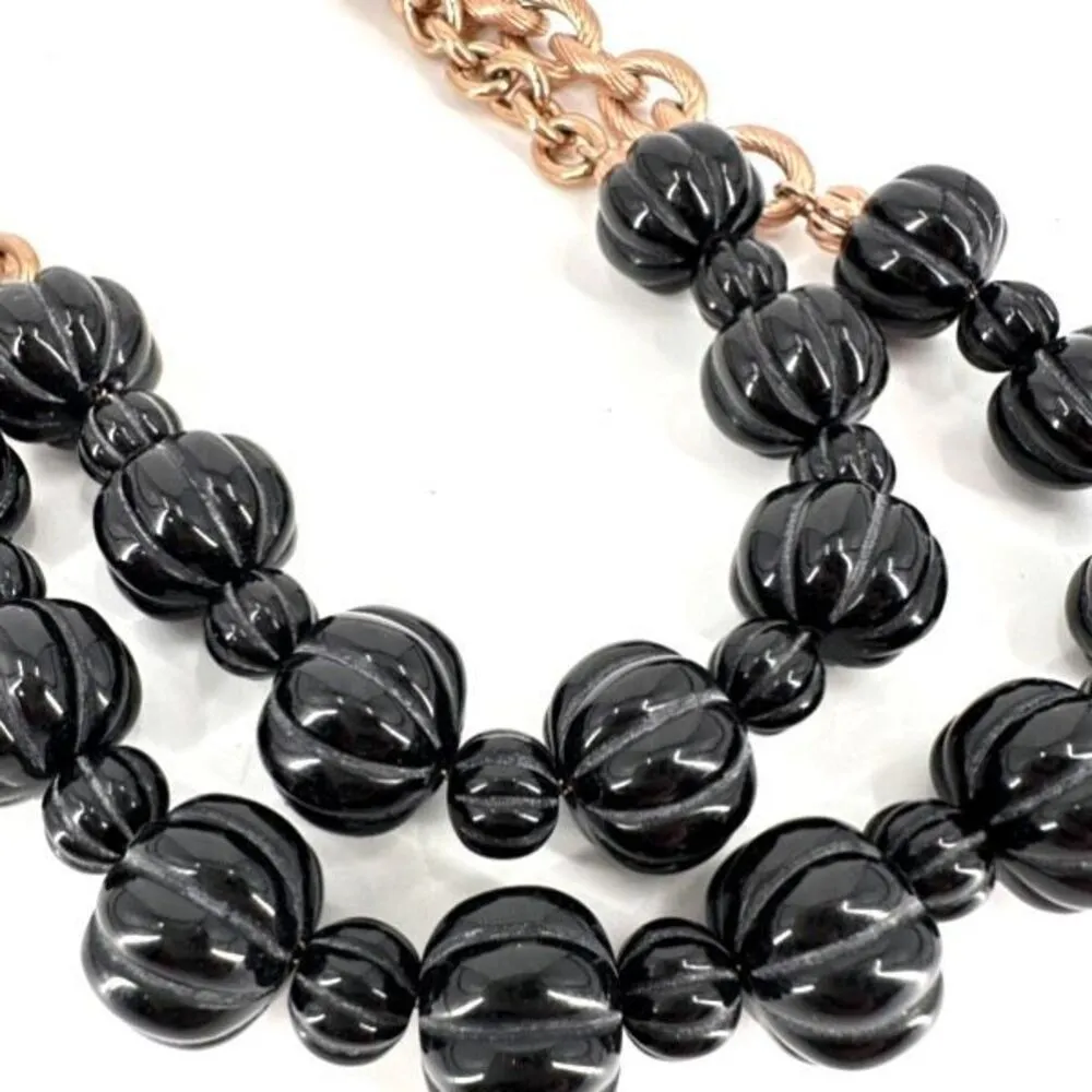 Folli Follie Womens‎ Beaded Chunky Chain Links 2 - Image 2