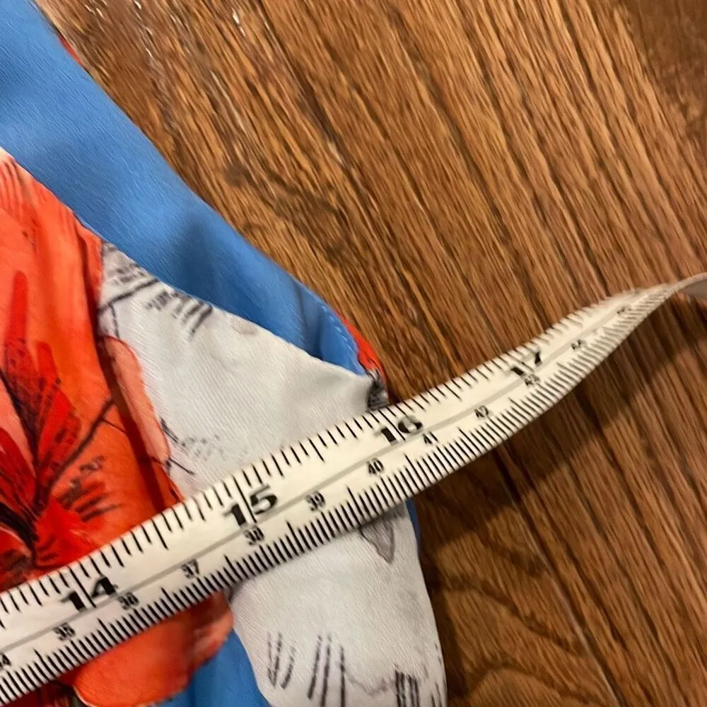 Parker NWT Elara floral ruffle silk blend jumpsuit 2 - Image 13