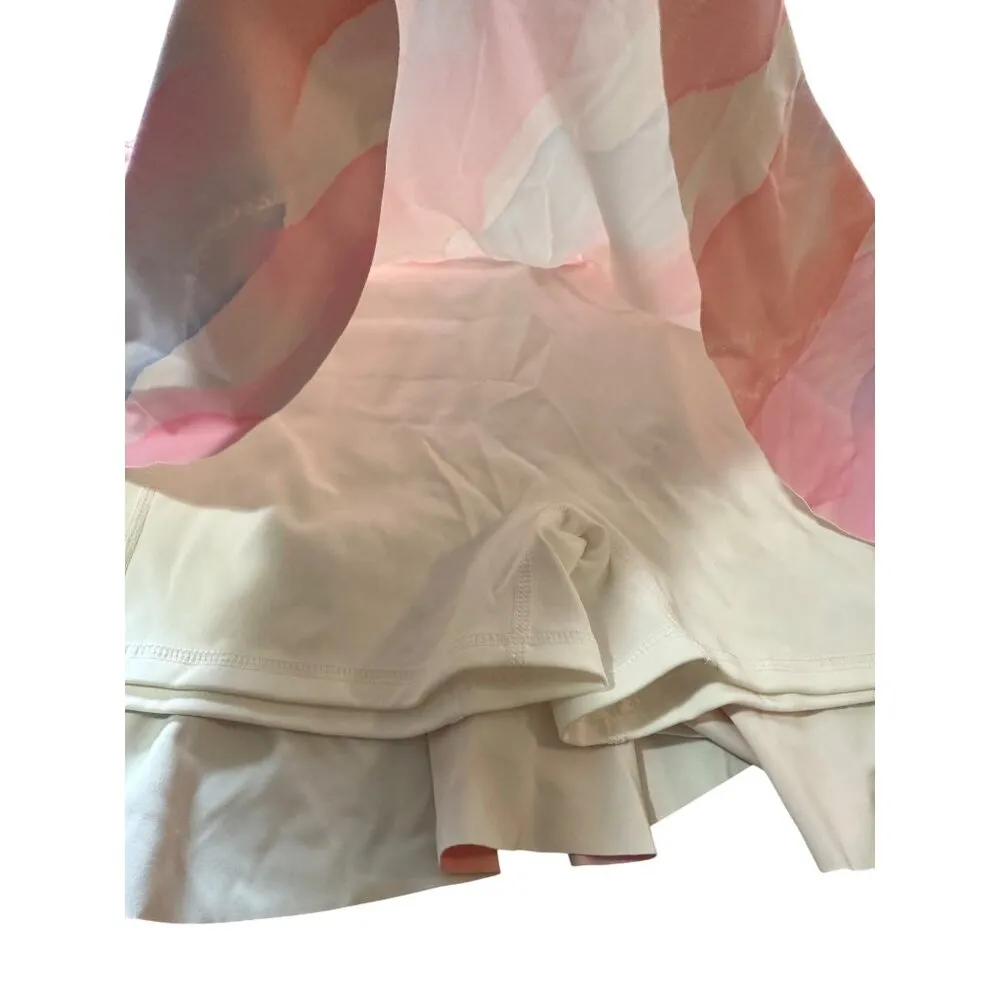 Halara Athletic Skort Abstract Print Airy 2-in-1 Cool Touch Tennis Skirt NWOT - Image 8