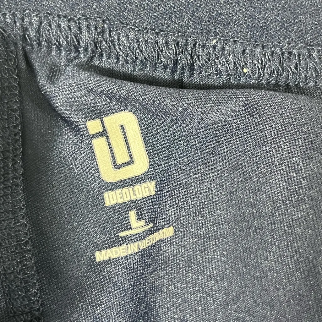 ID IDEOLOGY PLEATED WOMEN ACTIVE‎ SOLID SKORT SZ LG NAVY BLUE NEW NWOT A-39 - Image 5