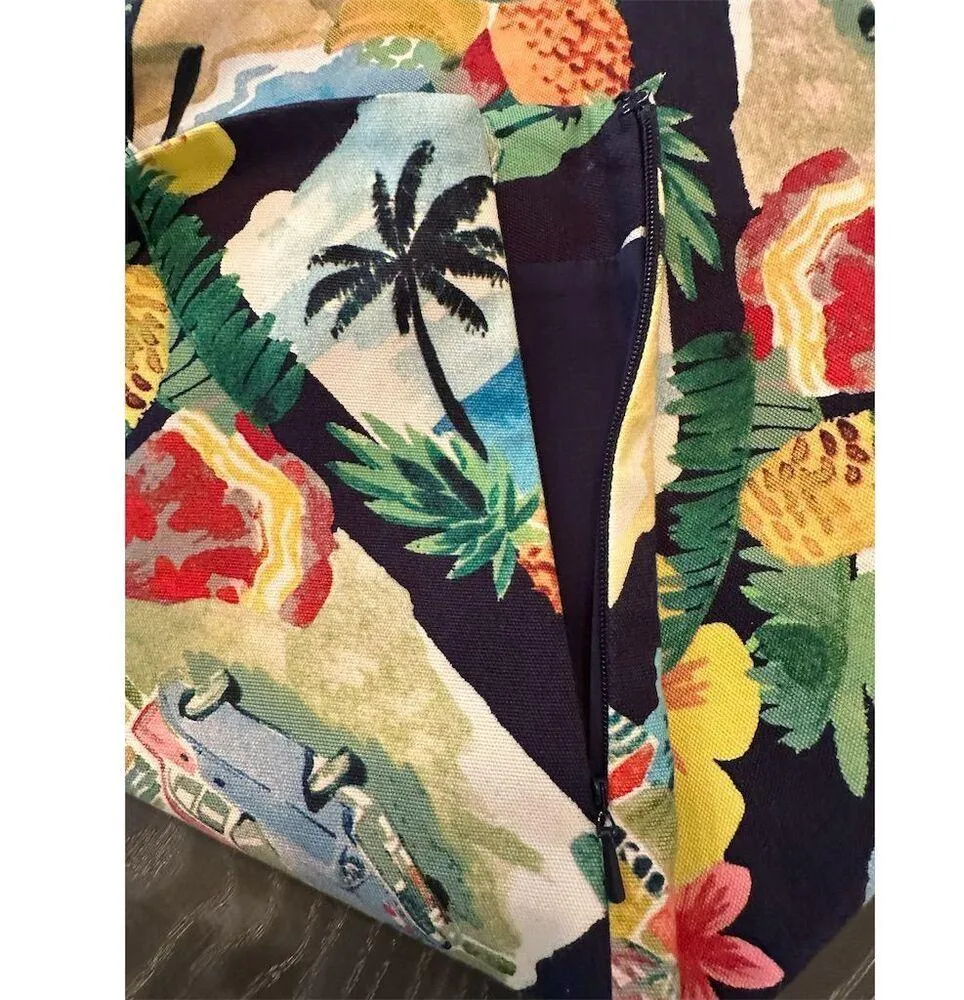 Talbots Petites A-Line Skirt Size 8 Multicolor Geometric Knee Length - Image 7