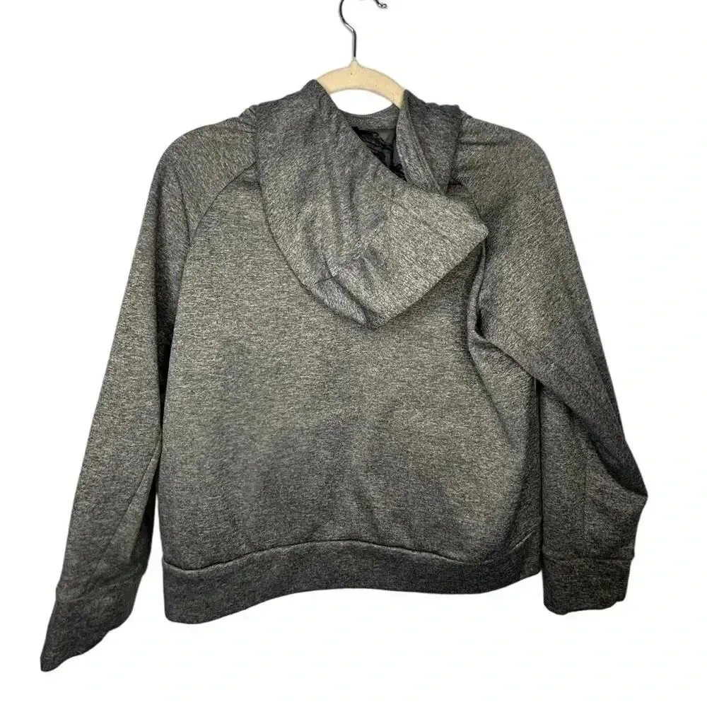 Nike Dri-Fit Cropped Hoodie Women's Size Small Hooded Sweatshirt Swoosh Active - Image 2