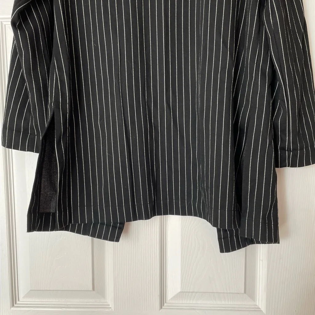 Haute Monde Pinstripe Blazer - Image 5