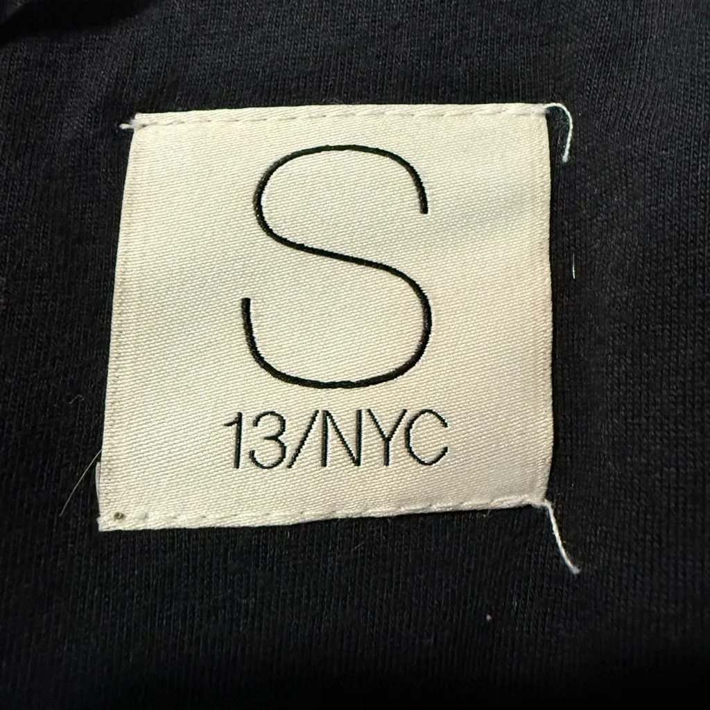 SAM. 13/NYC Olive Utility Puffer‎ Vest Faux Fur Hood Funnel Neck Fishtail Hem XA Green Size XS - Image 5