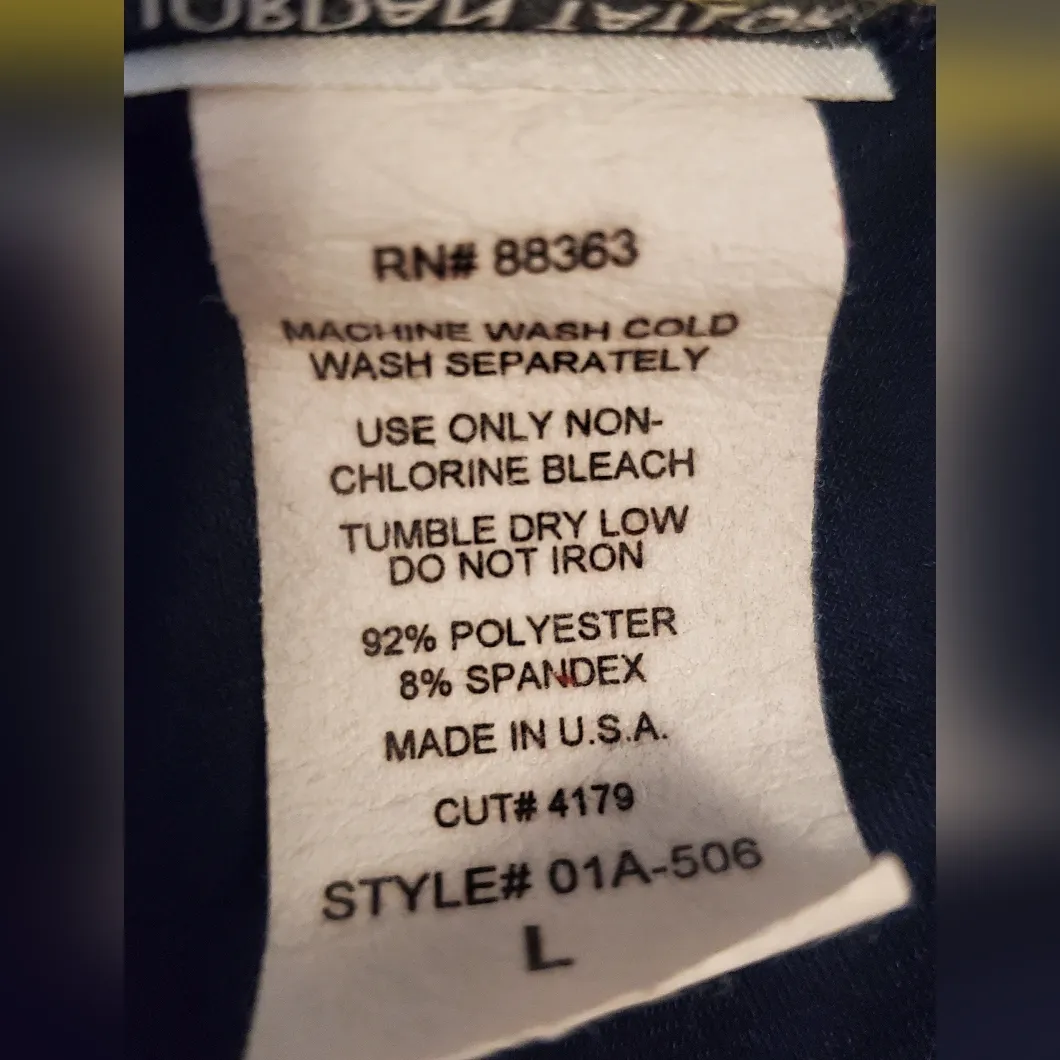 Jordan Taylor Beach Navy Halter Top Size:L - Image 3