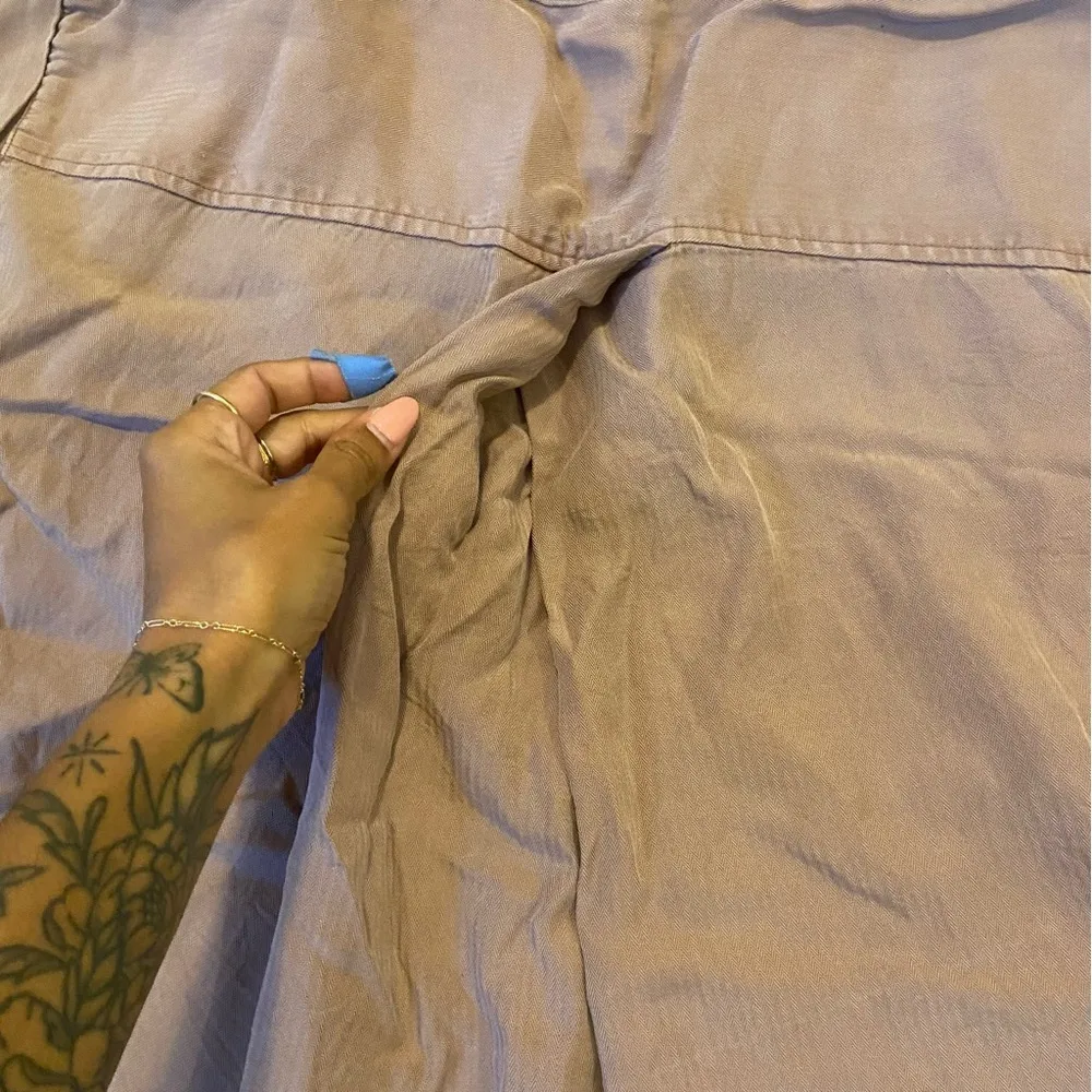 Altar'd State Casual Button Dusty Rose Shirt - Image 9